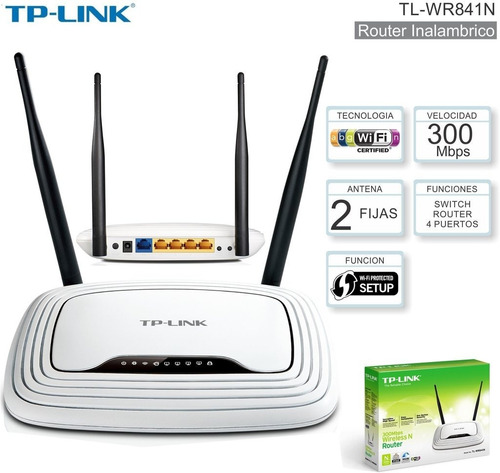 Router Tp-link Wr841nd 300 Mbps