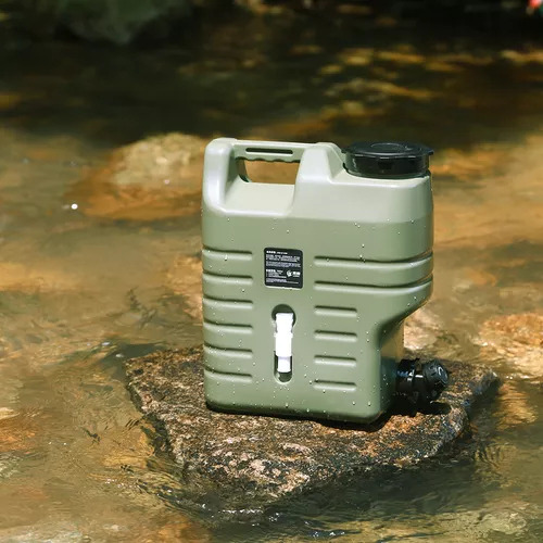 Cubo De Agua Para Acampar De 12 Litros, Contenedor