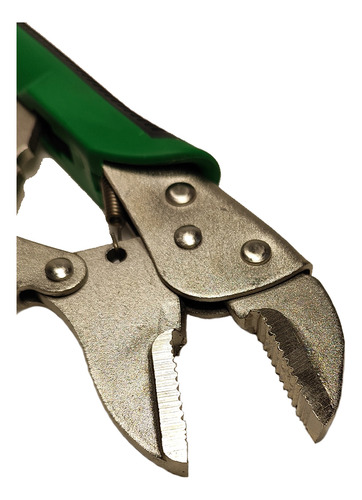 Pinza Perra Presión 10 Mordaza Recta Mango Forrado
