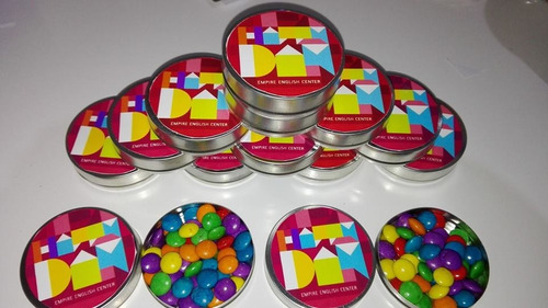 Latitas Personalizadas Con Golosinas Para Souvenirs $20