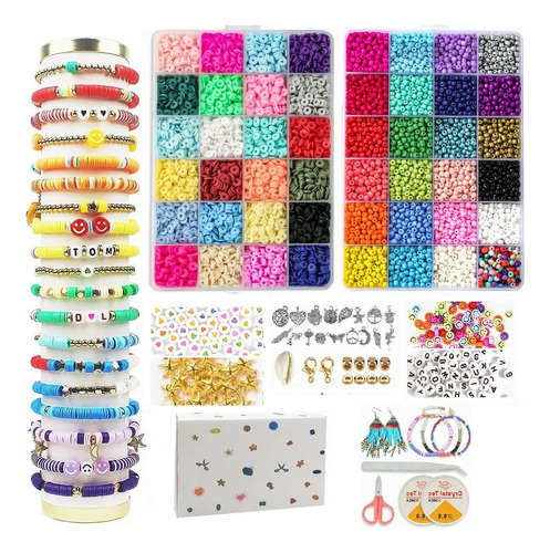 Kits Para Hacer Collares De Bricolaje Joyas 20000+