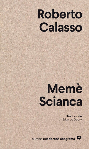 Libro Memè Scianca - Roberto Calasso