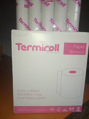 Rollos De Punto De Venta Termiroll 30 Und