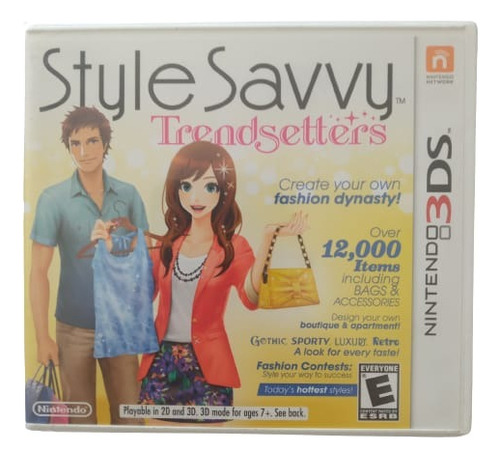 Style Savvy Trendsetters 3ds 100% Nuevo, Original Y Sellado