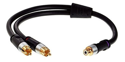 Adaptador Rca Y De Mediabridge Serie Ultra 12 Pulgadas 1fema