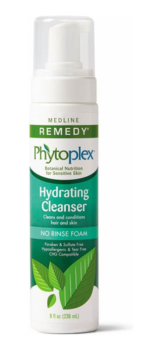 Medline Remedio Phytoplex Hidratante Espuma Limpiadora 8 Oz