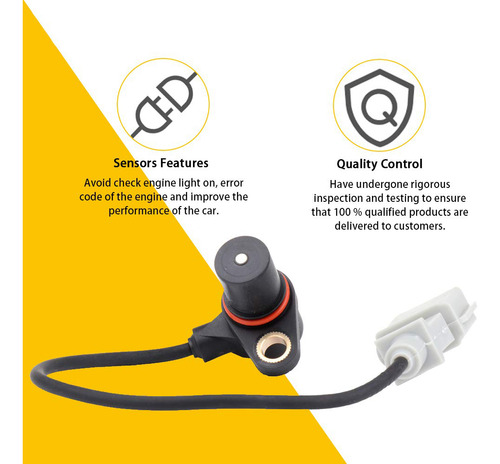 - Sensor De Cigüeñal Para Jetta A4 Turbo 06a906433l