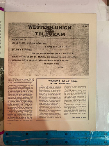 Revista Cronica Ilustrada Revolucion Mexicana No.52 (Usado)