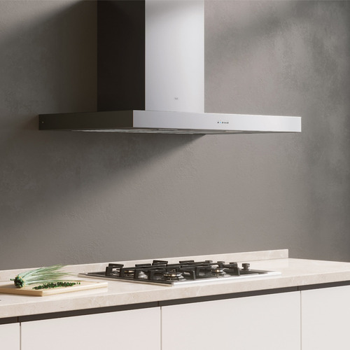 Extractor purificador de cocina TST Puelo ac. inox. de pared 600mm x 60mm x 510mm plateado 220V