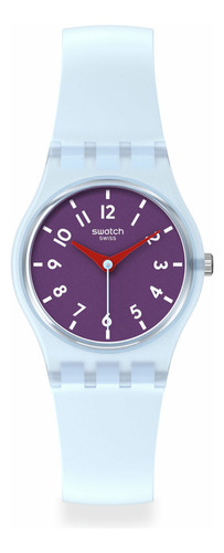 Reloj Swatch Powder Plum De Silicona Ll126