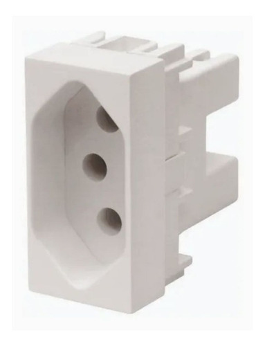 Kit 3 Modulos Tomada Habitat Branco 20a Branco Fame 2062