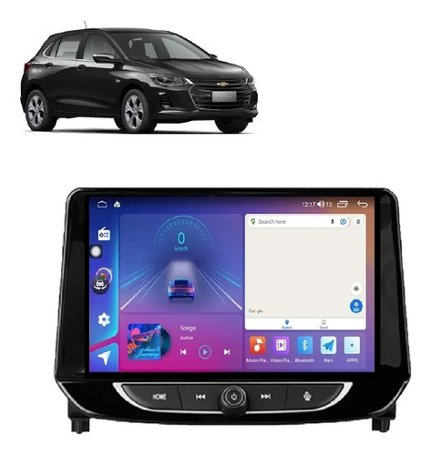 Multimídia Chevrolet Onix 2020-22 Octa 6/64gb 9p Carplay