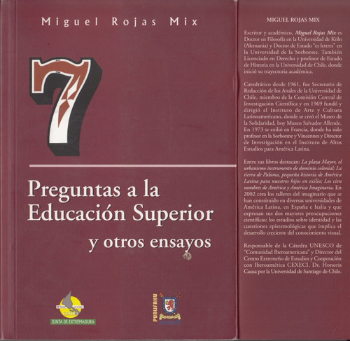 Miguel Rojas Mix Ensayos Sobre Educacion Superior 2006 