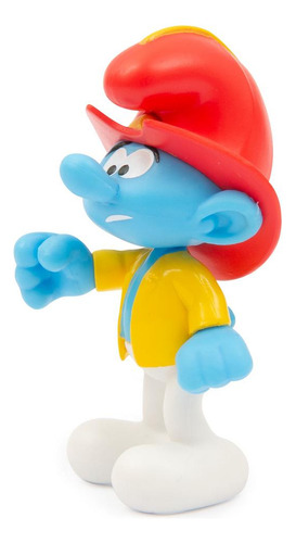 Pitufos Camión De Bomberos Con Figura Personaje Bombero