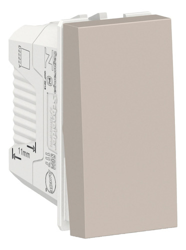 Modulo Interruptor 9/12 16a 250v Beige Orion