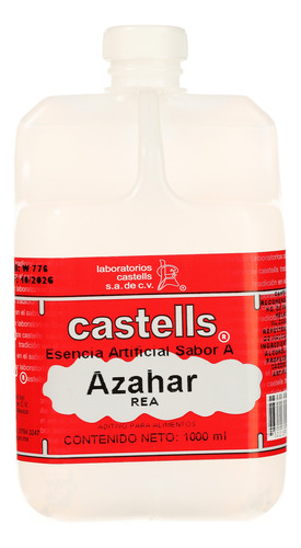 Esencia De Azahar 1 Litro Sabor Y Aroma Castells