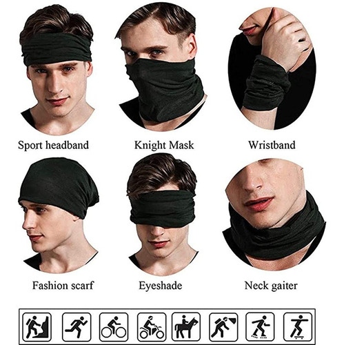 Mascaras, Bufanda Bandana Tubular Multiuso