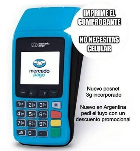 Mercado Pago Posnet Point Plus Impresora 