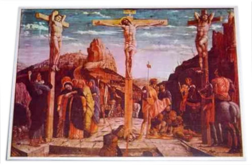 Gravura O Calvario Andrea Mantegna 27x37 P/quadro *