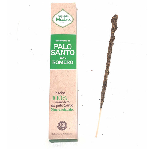 Sahumerio Sagrada Madre Varios Aromas Con Palo Santo Real