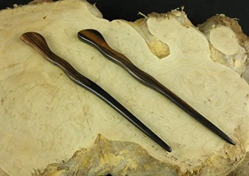 Jwl (2)se Asiático Rayas Ébano Espiral De 6 Pulgadas De Pelo