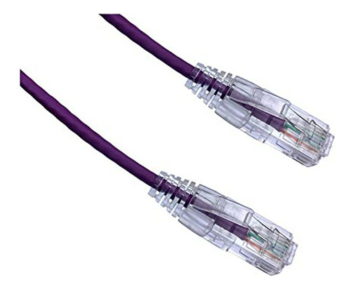 Patch Cord Cat6 Delgado 7ft Morado