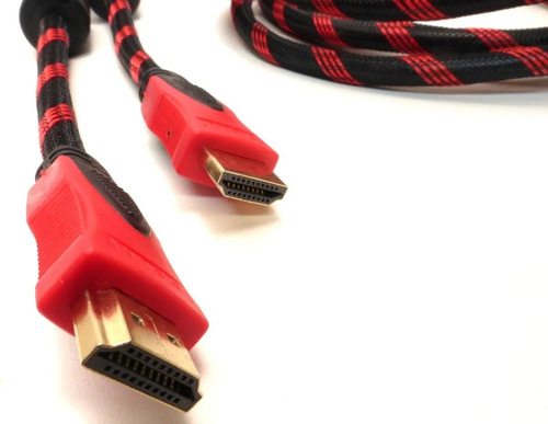Cable Hdmi 5 Metros V1.4 Fullhd 3d C/ Filtro Dorado Vt-cable