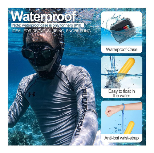 Kit Maleta Gopro 51 Accesorios Camara Deportes Envio Gr/3048