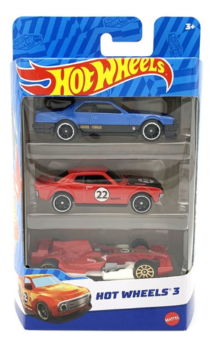 Hot Wheels: 3-pack (aleatorio) 2023