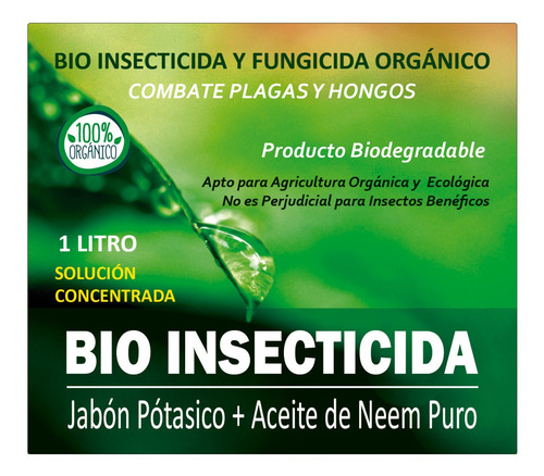 Imagen 2 de 3 de Jabón Potásico Con Aceite Neem