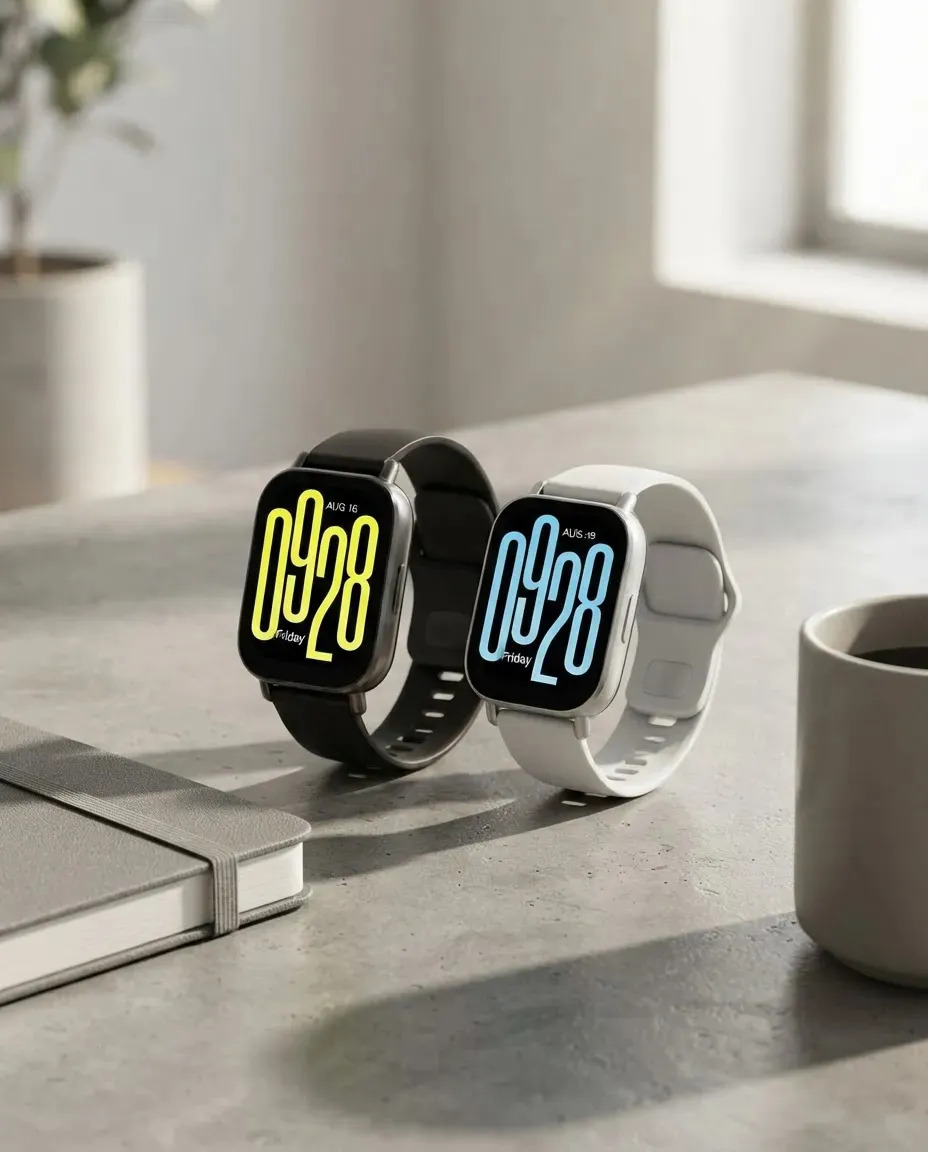 Relógio Smartwatch Xiaomi Redmi Watch 5 Active, Hd, Gps, preto e preto Sport
