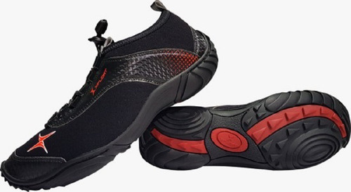 Tenis Hibrido De Neoprene Aquatic Preto Xfloat