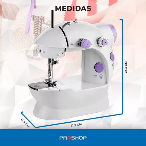 Mini Maquina de Coser SM-202A Blanco