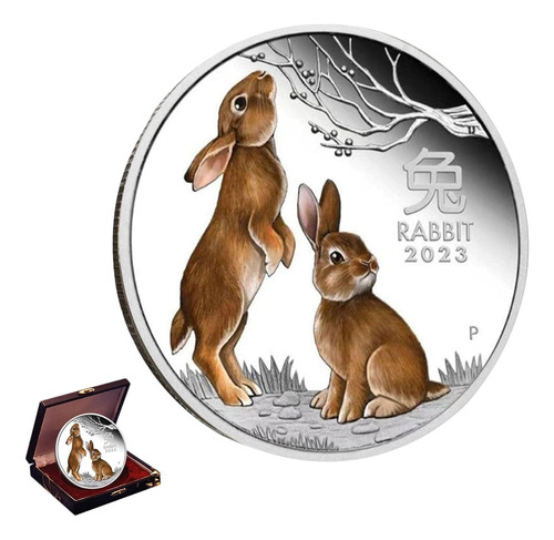 Year Of The Rabbit Commemorative Coins, Lucky Queen