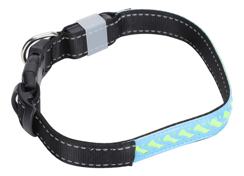 Collar Recargable Para Mascotas De Piel Sintética De Segurid