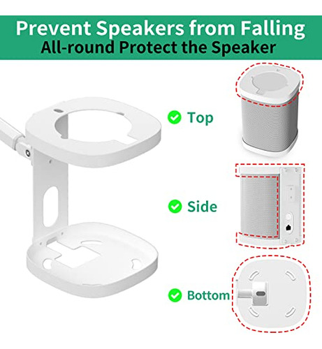 Soporte De Pared Y Techo Para Altavoz Notiela Para Sonos One