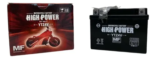 Bateria High Power Ytz4v Gel 12v 3ah Vzh Srl