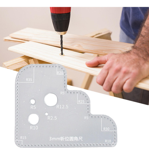 Plantilla De Corte De Acrílico De Cuero Reglas De 3 Mm