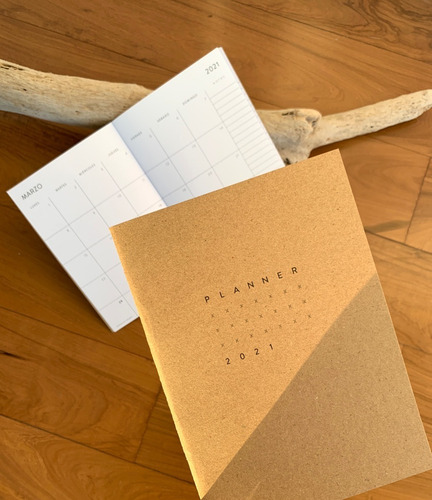 Planner Kraft 2021 - Mil Letterpress