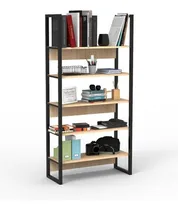 Comprar Biblioteca Estanteria Delos Dst21rnn Roble Nebraska Natural Color Roble natural