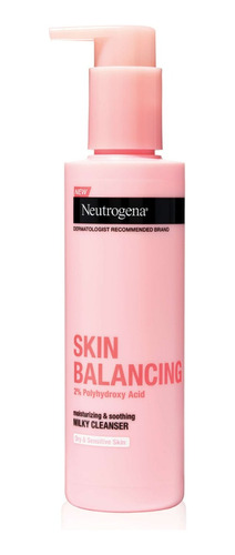 Neutrogena Skin Balancing 2% Polyhydroxy Acid Milky Cleanser