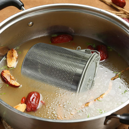 Infusor De Té De Acero Inoxidable Para 16cmx16cm