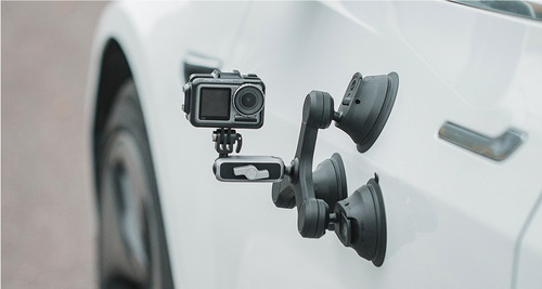 Soporte Ventosa Triple Pgytech Cámara Acción Gopro Insta360