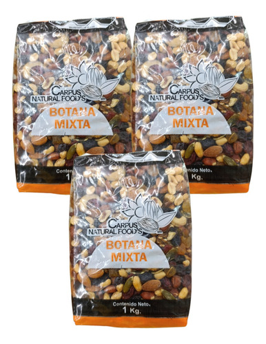 Surtido Botana Mixta 4kg Semillas Y Frutos Secos