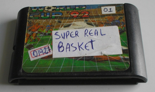 Super Real Basketball Mega Drive Paralela Usada | MercadoLivre