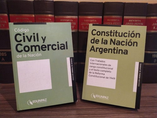 Combo Código Civil Comercial De La Nación + Constitución Arg