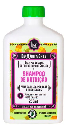 Lola Shampoo 100 + Mascara 350 Abacaxi Nutricion Pelo Seco