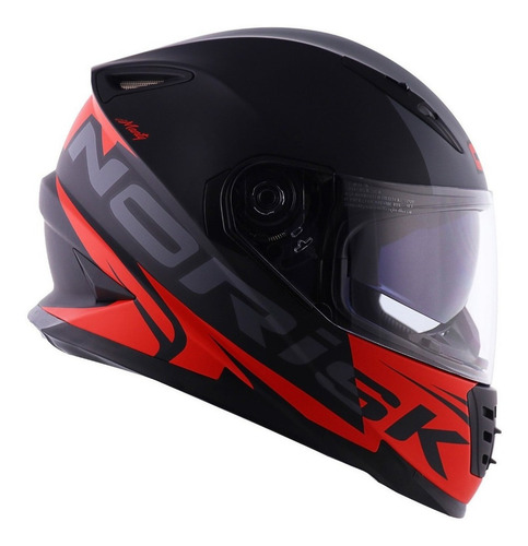 Imagem 4 de 7 de Capacete Moto Norisk Ff302 Manty Fosco Lançamento