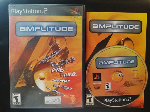 Amplitud Ps2 Playstation 2 Original Físico Completo 