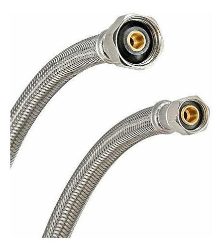 Conector Flexible De Grifo 1/2puLG Fip X 3/8puLG